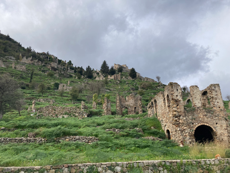 Mystras bei Sparta