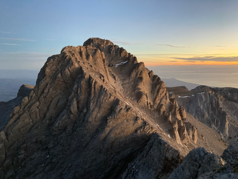 Besteigung des Olymp