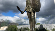 Statue in Sparta