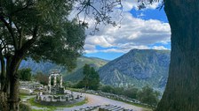 Tholos-Tempel in Delphi