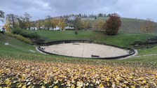 Das Foto zeigt das Trierer Amphitheater.