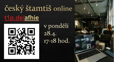 Pozvánka. Einladung Online Sprachcafé Tschechisch