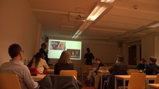 Photo 20 on the occasion of the lecture “Brazzaville – Contemporary Art, Culture, and Society” by Chris Lewis Moumbounou (Brazzaville, Republic of the Congo) on December 3, 2024, at the SLK Faculty of the Technical University of Dresden.