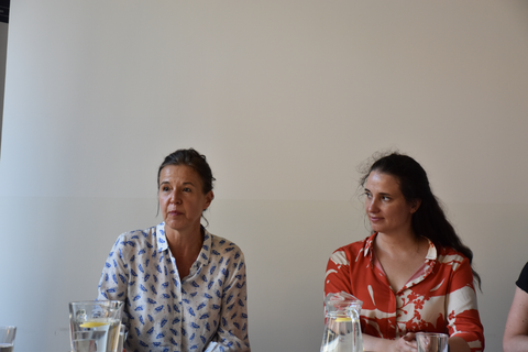 Foto 4 während der Lesung von Audrée Wilhelmy (Quebec) „Bluthaut“ am 25.06.2025 im Institut français Dresden.