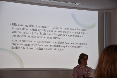 Photo 10 on the occasion of the visit by students from CÉGEP de Saint-Hyacinthe (Quebec) as part of a workshop in Bettina Lindorfer's seminar on May 22, 2025.