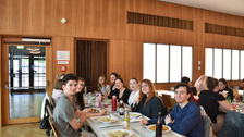Photo 12 on the occasion of the visit by students from CÉGEP de Saint-Hyacinthe (Quebec) as part of a workshop in Bettina Lindorfer's seminar on May 22, 2025.