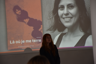 Photo 6 on the occasion of the visit by students from CÉGEP de Saint-Hyacinthe (Quebec) as part of a workshop in Bettina Lindorfer's seminar on May 22, 2025.