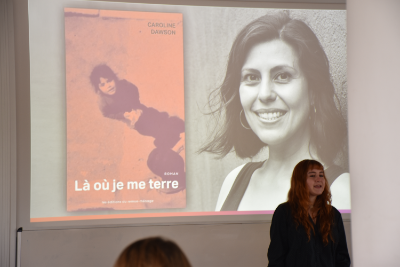 Photo 9 on the occasion of the visit by students from CÉGEP de Saint-Hyacinthe (Quebec) as part of a workshop in Bettina Lindorfer's seminar on May 22, 2025.