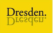 Teil des Header der Stadt Dresden, ohne Wappen, gelb mit schwarzer Schrift, https://www.dresden.de