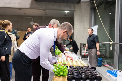 Buffetvorbereitung