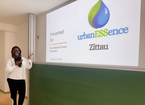 Nana Boadu vom Projektteam Urban ESSence