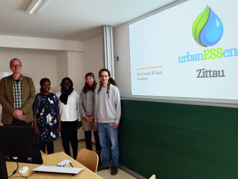 Das Projektteam von Urban ESSence