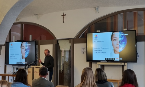 Eröffnungsfeier des ACC-Forums mit der Rede von Prof. Dr. Remmer Sassen