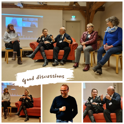 Group discussions during the Eku event