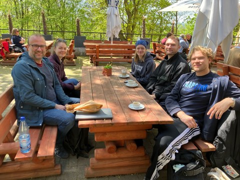 Photo from the excursion to Landeskrone