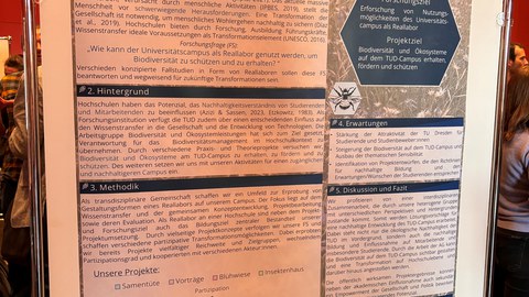Poster auf der IOER-Konferenz