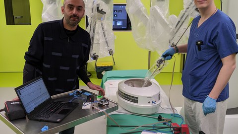 Surgeon Haptic Interface