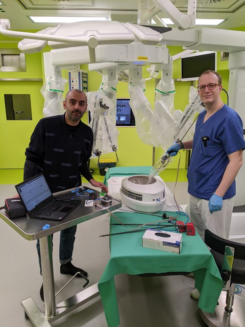 Surgeon Haptic Interface