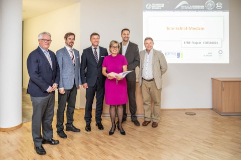 Besuch der Gesundheitsministerin Barbara Klebsch am IBMT
