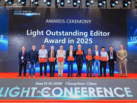 Stage Light Conference-Editor Awards Recipients, Prof Czarske, 6th from right.