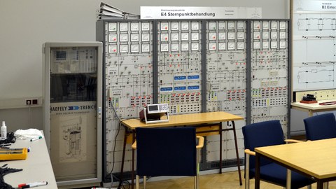 Ansicht des Praktikumraum zu Sternpunktbehandlung