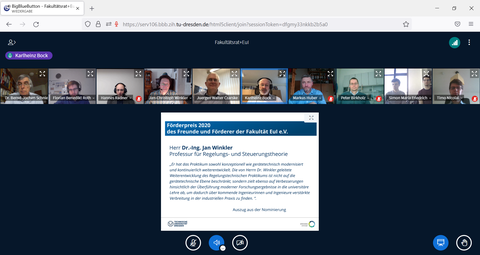 Konferenz Screenshot