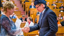 Tag der Fakultät 2016, Absolventenverabschiedung