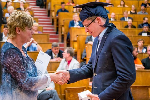 Tag der Fakultät 2016, Absolventenverabschiedung