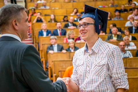 Tag der Fakultät 2016, Absolventenverabschiedung