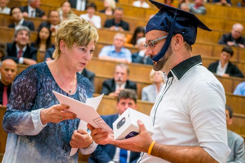 Tag der Fakultät 2016, Absolventenverabschiedung