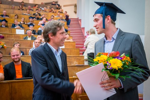 Tag der Fakultät 2016, Absolventenverabschiedung