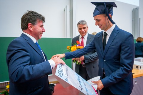 Tag der Fakultät 2016, Absolventenverabschiedung