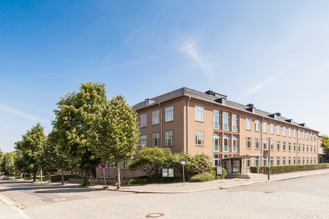 Ansicht des Toepler-Bau
