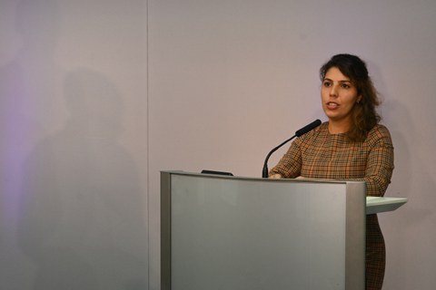 Foto mit Impressionen und Referenten vom GRK-Kolloquium 2021