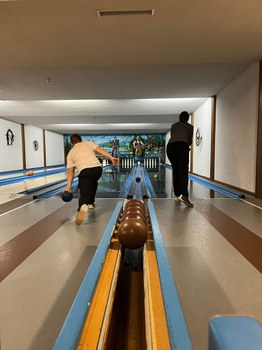 Bowling im Hotel