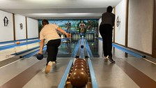 Bowling im Hotel