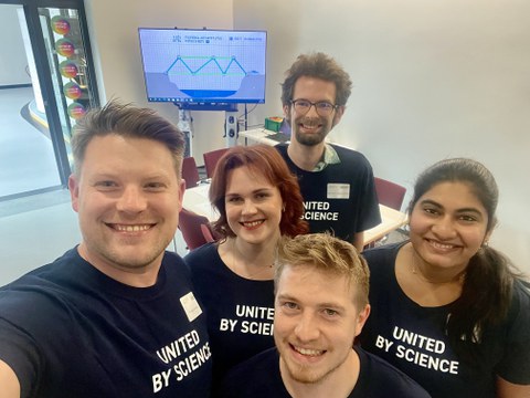 Gruppenfoto Lange Nacht der Wissenschaften