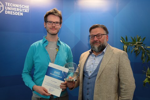 Dr. Lars Engeln und Michael Eckstein (Geschäftsführer 3m5. Media)