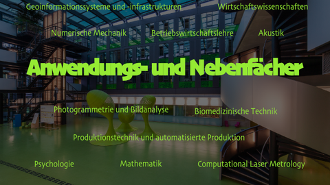 Anwendung- und Nebenfächer