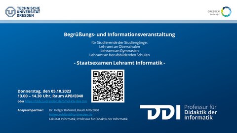 Begrüßungsveranstaltung Erstsemester