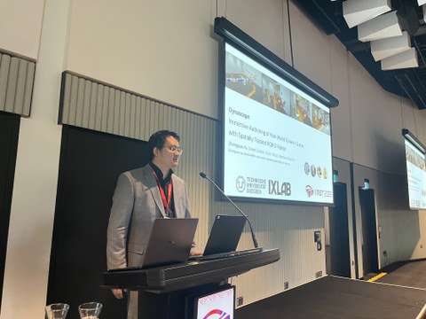 Zhongyuan presents Dynascape at VRST '23