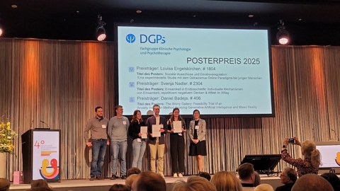Daniel Badeja wins poster prize at DPK Congress 2025