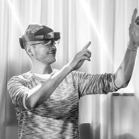 Lars Engeln with DummyHead
