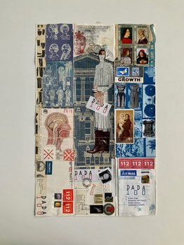 Frank Voigt, Mail Art Collage, 2017