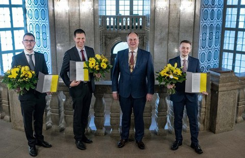 Foto der Preisträger