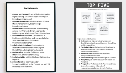 Ergebnisse aus dem Workshop mit Unternehemensvertretern am 27.10.2020