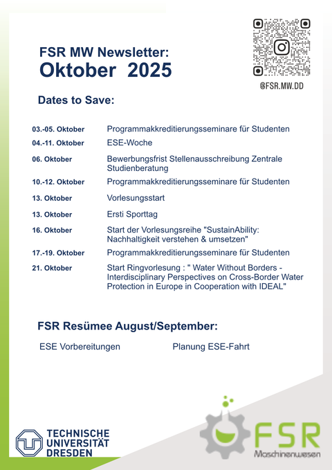 Newsletter Oktober25