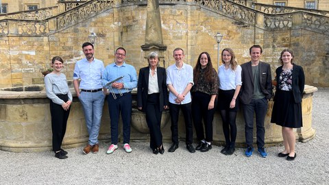 Gruppenfoto Projektbeteiligte HYDRA Ros