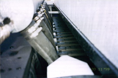Blick in den Eisspeicher