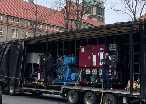 Umzug Versuchsanlagen